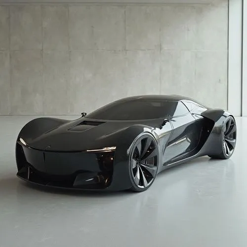 futurist transformer,the vehicle is black and silver on this floor,concept car,futuristic car,electric sports car,carbon,matte,anthracite,roadster,black beetle,luxury sports car,sleek,prototype,super 