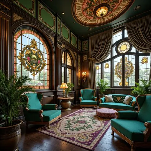Art Nouveau Style Building Design Ideas