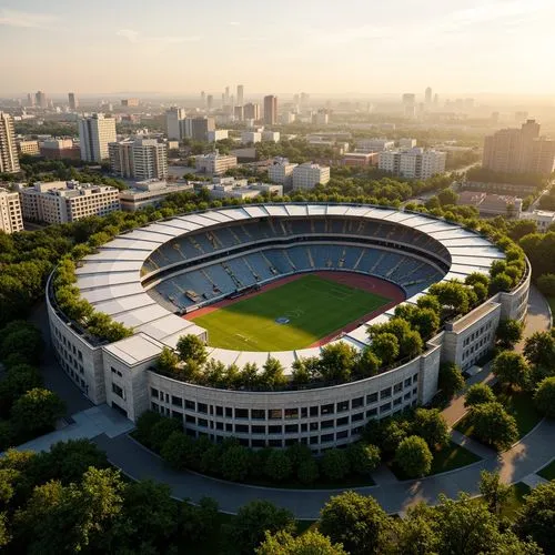 Modernism Style Football Stadium Architecture Design Ideas