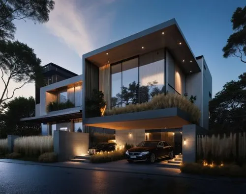ALL BLACK THEME, BLACK CLADDING, 4K ULTRA REALISTIC, ON A CLEAR DAY,landscape design sydney,modern house,landscape designers sydney,dunes house,garden design sydney,modern architecture,luxury home,lux