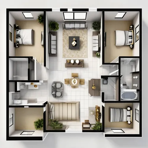 Interior design inspiration board in shades of white, black and gold,floorplan home,an apartment,shared apartment,apartment,apartments,house floorplan,modern room,floor plan,loft,apartment house,home 