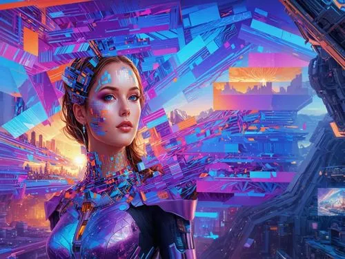 futuristic collage photography, extreme details, highly detailed, 8k, intricate, cinematic lighting, realism pushed to extreme, fine texture, photorealistic, High quality, trending on art station, int