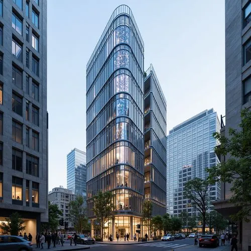 High-tech Style Building Architecture Design Ideas