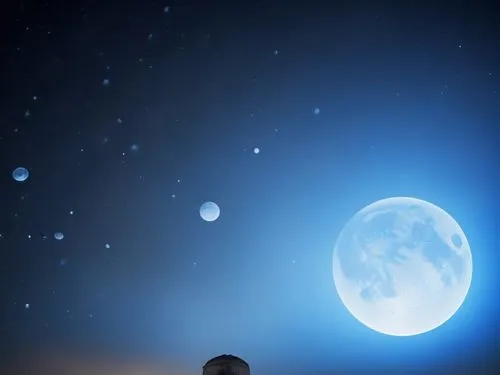 alien romulus,a sky view of some type of distant moon,moon and star background,moon and star,the moon and the stars,blue moon,moon,moon night