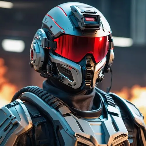 cyber commando operative with intimidating tactical red helmet visor,kosmus,bot icon,helmet,war machine,motorcycle helmet,shepard,construction helmet,spartan,soldier's helmet,ironman,robot icon,nova,s