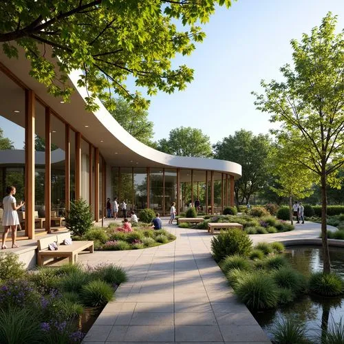Minimalism Style Exhibition Center Architecture Design Ideas