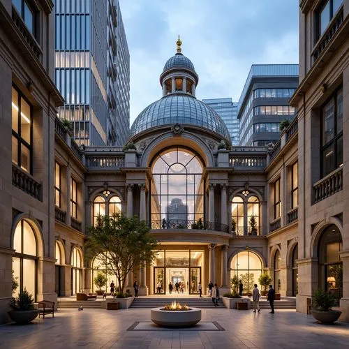 Courthouse Fusion Architecture Design Ideas