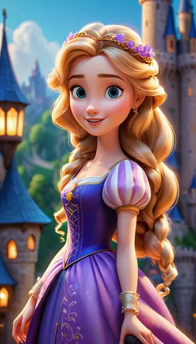 RAPUNZEL, DISNEY,rapunzel,princess anna,princess sofia,tangled,fairy tale character,cinderella,tiana,elsa,disney character,fairytale characters,princess' earring,fairy tale icons,agnes,princess,cute c