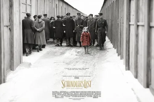 World War II, concentration camps with many people inside, black and white photo,a woman wearing a coat in the snow next to some people,schindlers,schindler,shindler,steindler,lobintsev,rindler,spindl