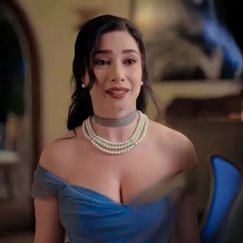woman wearing pearl necklace and choker in front of mirror,pearl necklace,jasmine blue,jasmine sky,commercial,elegant,charmed,inamorata,necklace,see through,margarita,genie,bustier,arias,see thru,band