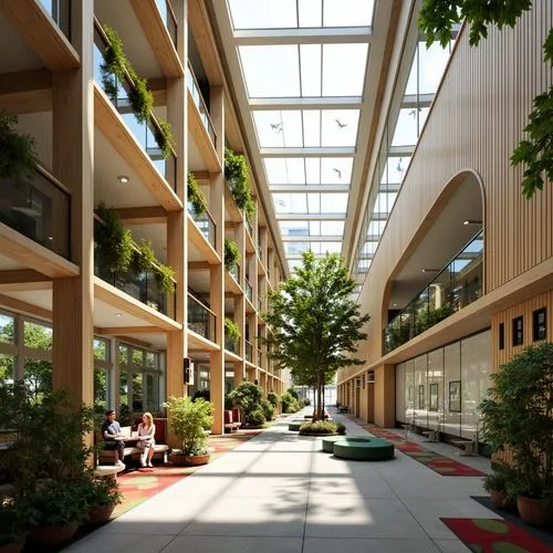 Bauhaus Style Middle School Architecture Design Ideas