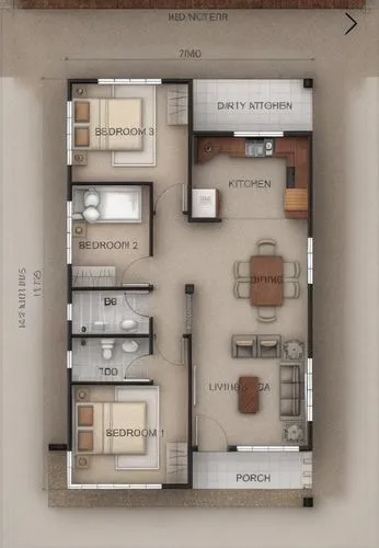 3D Floor plan,a home plan shows the living and dining areas,floor plan,an apartment,apartment,shared apartment,apartments,demolition map,architect plan,condominium,habitat 67,penthouses,condo,lofts,ho