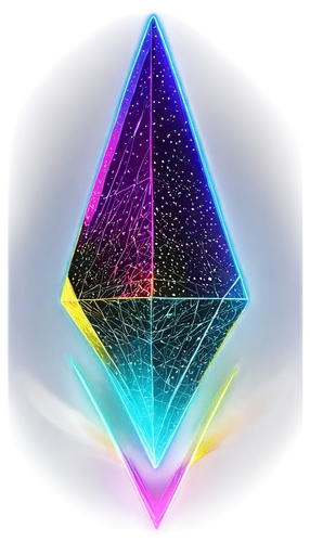 Wallpaper, HD, 4K resolution, abstract design, geometric patterns, vibrant colors, glossy finish, metallic sheen, reflective surface, 3D effect, futuristic theme, neon lights, dynamic composition, cin