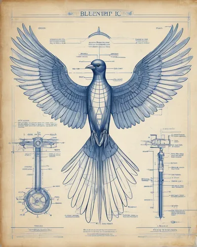 Anatomy bird, infography, vintage, surrealism, open wings, medicine, academy,blueprint,blue buzzard,bluebird,eagle illustration,western bluebird,blueprints,blue bird,belostomatidae,blackbird,eagle vec