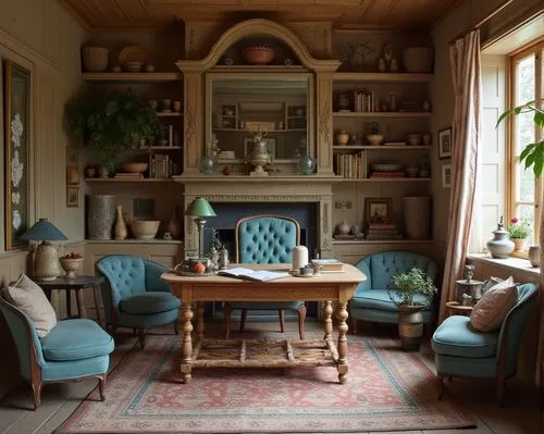  interior design,a room with a table and chairs in it,danish room,sitting room,danish furniture,astier,scandinavian style,antique furniture,Photography,Documentary Photography,Documentary Photography 