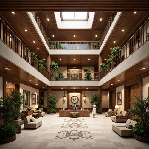 Courthouse Asian Style Building Design Ideas