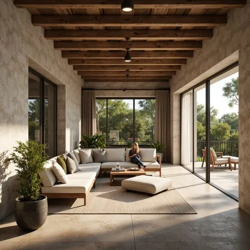 Villa Brutalism Style Building Design Ideas