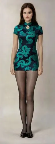 a woman wearing black tights, a green dress and shoes,thighpaulsandra,bariatric,anele,obesity,bobinska,bbw,fat,viscera,cico,gabourey,nutrisystem,lipodystrophy,metabolically,stav,lbbw,szubanski,osteopo