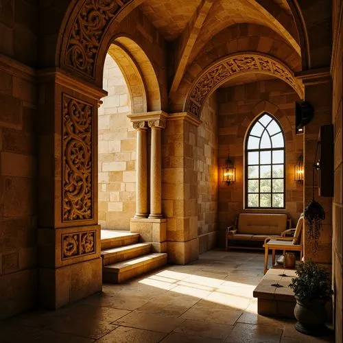 Metro Station Romanesque Style Building Design Ideas