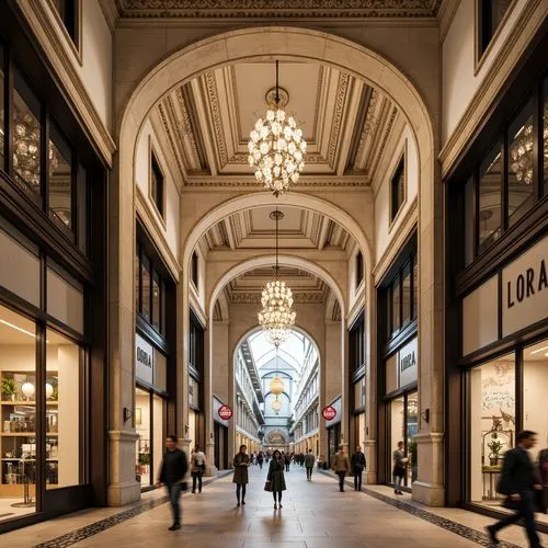 Shopping Centers Classicism Style Architecture Design Ideas