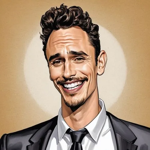 James Franco,lokportrait,mcconaughey,gnecco,taika,hazanavicius,mcconaughy,mirwais,bomer,fassbender,borle,tony stark,gentleman icons,vector illustration,vector art,hiddleston,rayon,colorizing,dunbrody,