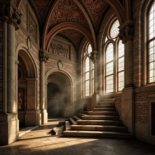 Romanesque Style Building Architecture Design Ideas