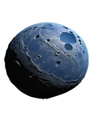 Moon, celestial body, cratered surface, glowing soft light, dark blue space background, stars scattered around, 3D spherical shape, detailed texture, low poly model, ambient Occlusion, cinematic compo