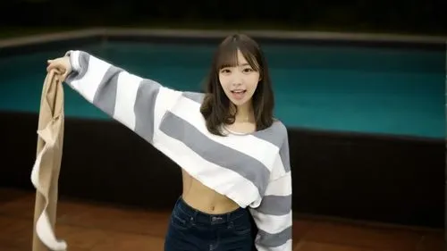 수영장,japanese idol,gravure idol,asian semi-longhair,maimi fl,girl with cloth,towel,torn shirt,tiffany,piko,rope (rhythmic gymnastics),noodle image,korean fan dance,songpyeon,cotton top,uji,miso,chara,a