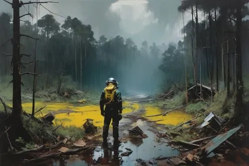  Game Scene, Wild angle view,swamps,ryoji,trench,swamp,jasinski,trespassing,sulphur,swampy landscape,salminen,celldweller,monowai,acid lake,lost place,forest background,aa,world digital painting,lain,