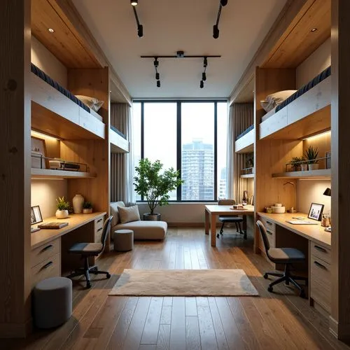 Bauhaus Style Dorms Building Design Ideas