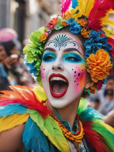As the festival begins, the streets are alive with a riot of colorful costumes, music, and laughter, creating an atmosphere of joy and celebration.,brazil carnival,the carnival of venice,sinulog dance
