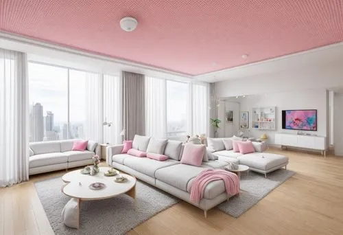 Living room with windows,sky apartment,modern room,penthouse apartment,livingroom,great room,modern decor,bonus room,living room,apartment lounge,baby room,hoboken condos for sale,3d rendering,shared