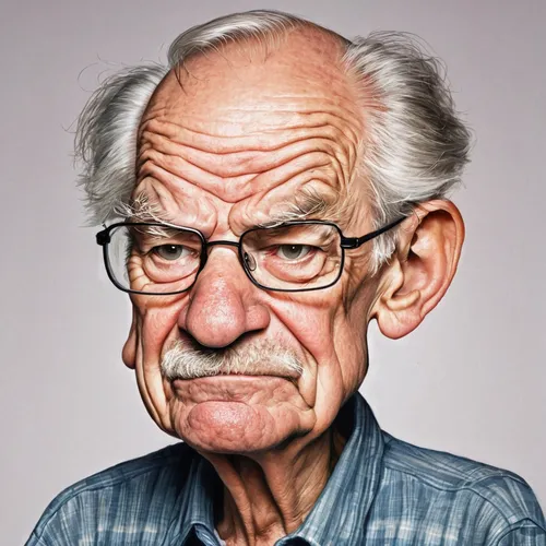 Draw a caricature of a grumpy old man,elderly man,elderly person,pensioner,old person,klinkel,geppetto,old man,grandpa,older person,old age,stan lee,elderly,elderly people,man portraits,senior citizen