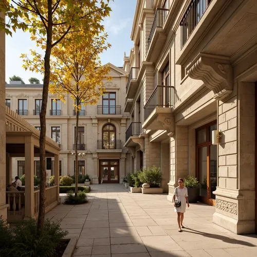 University Renaissance Style Architecture Design Ideas