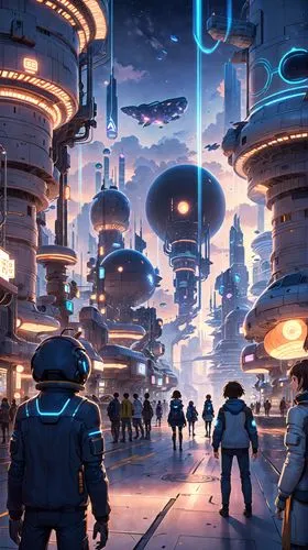 futuristic landscape,scifi,spaceport,space port,sci - fi,arcology,sci fi,cybercity,sky space concept,cybertown,futuristic,spaceship interior,alien world,cyberworld,spaceports,sci fiction illustration,