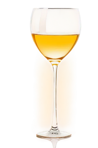 Wine glass, solo, transparent background, elegant, slender stem, curved bowl, delicate rim, sparkling wine, golden liquid, subtle highlights, soft focus, shallow depth of field, warm color tone, cinem