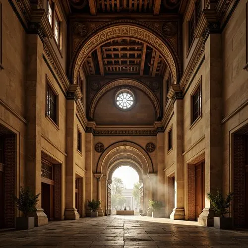 Romanesque Style Building Architecture Design Ideas