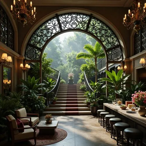 Greenhouse Baroque Style Building Architecture Design Ideas