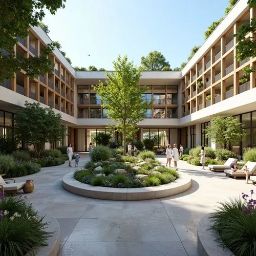 Art Nouveau Style Healthcare Center Design Ideas