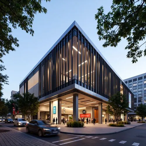 International Style Distribution Center Design Ideas
