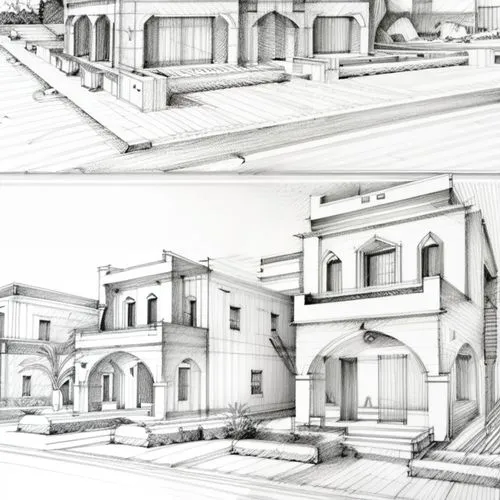 house drawing,ancient roman architecture,kirrarchitecture,byzantine architecture,architect plan,classical architecture,3d rendering,iranian architecture,orthographic,technical drawing,persian architec