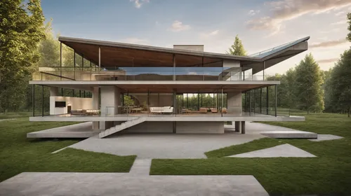 modern house,modern architecture,cubic house,futuristic architecture,cube house,dunes house,3d rendering,timber house,mid century house,archidaily,house in the forest,corten steel,eco-construction,lux