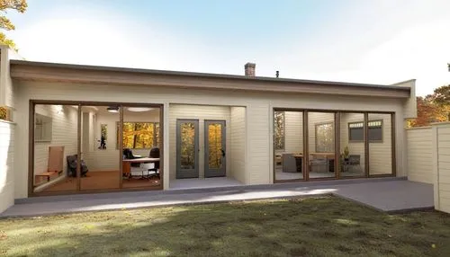 an outside patio area and backyard view,mid century house,inverted cottage,core renovation,verandahs,bungalow,prefabricated buildings,render,weatherboard,bungalows,prefab,carports,carport,prefabs,reno