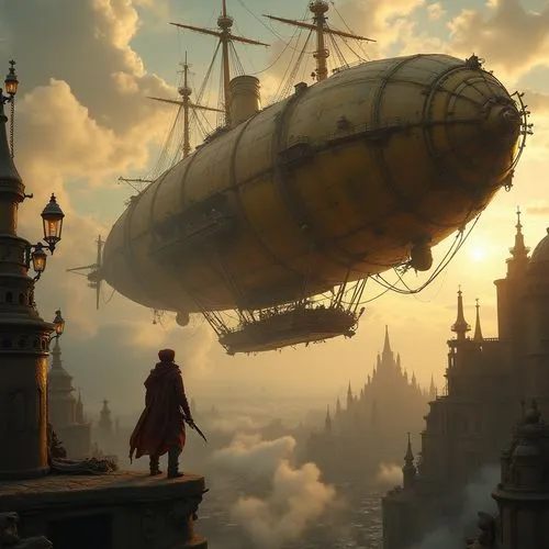Steampunk Sky Pirates
