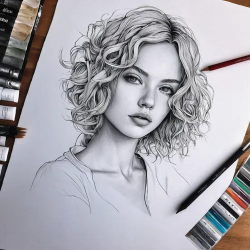Discover a world of endless artistic possibilities with this incredible free drawing software.,pencil art,pencil drawing,pencil drawings,charcoal pencil,girl drawing,girl portrait,charcoal drawing,ros
