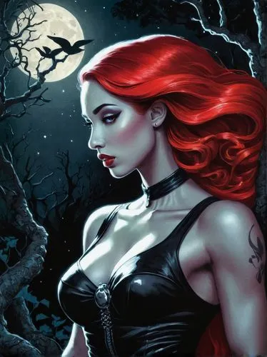 sabrina salerno
as
JESSICA RABBIT
, a girl in A dark CURSED Forest，by night, full red moon with skullface inspired my MUCHA and MIRO,
pencil drawing of girl with perfect defined muscle body, short tig