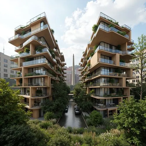 Deconstructivism Style Penthouse Architecture Design Ideas