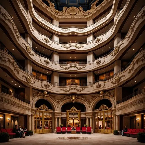 Stadiums Baroque Style Architecture Design Ideas