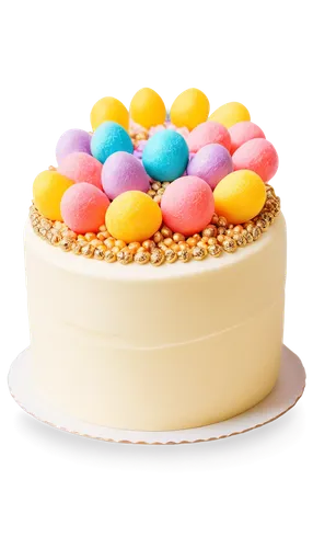 Round birthday cake, colorful candies, creamy frosting, 3-tiered, sparkling candles, golden decorations, delicate flowers, soft lighting, macro shot, shallow depth of field, warm color tone.,there is 