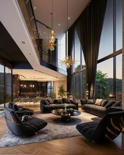 penthouse apartment,modern living room,luxury home interior,interior modern design,living room,livingroom,loft,modern decor,great room,contemporary decor,apartment lounge,modern room,beautiful home,in